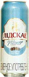 Пиво Лидское Пилснер Can 0.45 л