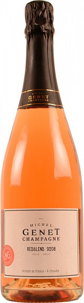 Шампанское Champagne Michel Genet Grand Cru MG BB Redblend Rose 0.75 л