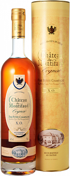 Коньяк Petite Champagne AOC Chateau de Montifaud XO 0.7 л Gift Box