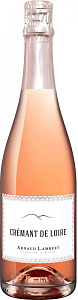 Розовое Брют Игристое вино Arnaud Lambert Cremant de Loir Rose 0.75 л