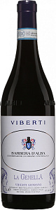 Красное Сухое Вино Viberti La Gemella Barbera d'Alba 0.75 л
