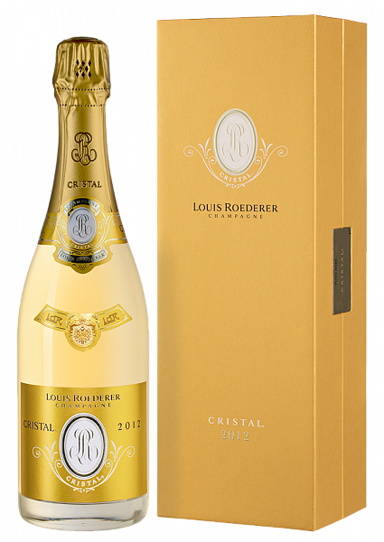 Шампанское Louis Roederer Cristal 2012 г. 0.75 л Gift Box
