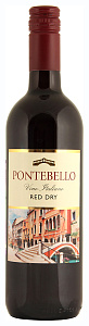 Красное Сухое Вино Pontebello Casa Vinicola Morando 0.75 л