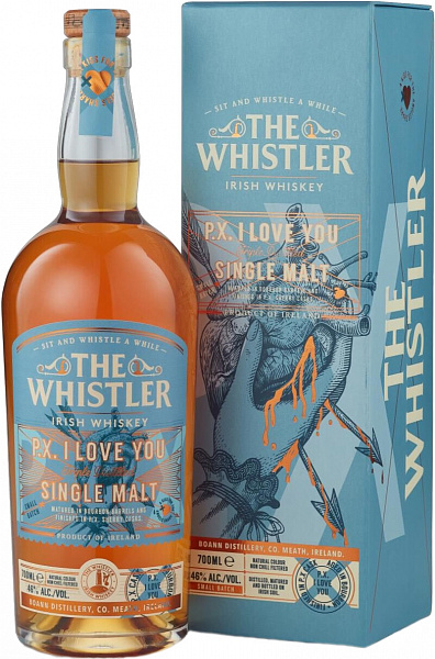 Виски The Whistler P. X. I Love You Single Malt 0.7 л Gift Box
