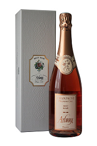 Розовое Брют Шампанское Champagne Arlaux Brut Rose Premier Cru 0.75 л Gift Box