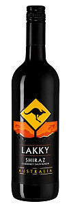 Красное Полусухое Вино Lakky Shiraz Cabernet Sauvignon 0.75 л