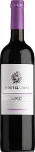 Красное Сухое Вино Montelliana Cabernet Piave DOC 0.75 л