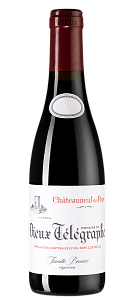 Красное Сухое Вино Chateauneuf-du-Pape Vieux Telegraphe La Crau 2018 г. 0.375 л
