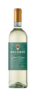 Белое Сухое Вино Decordi Pinot Grigio delle Venezie 0.75 л