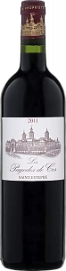Красное Сухое Вино Les Pagodes de Cos 2011 г. 0.75 л