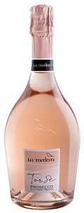 Розовое Брют Игристое вино Prosecco Treviso Rose Tor Se La Tordera 0.75 л