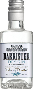 Джин Barrister Dry Gin 0.05 л