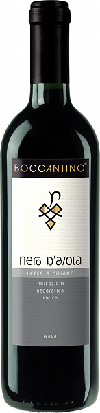 Вино Boccantino Nero D'Avola Sicilia 0.75 л