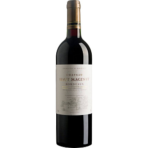 Красное Сухое Вино Chateau Haut Maginet Rouge 2019 г. 0.75 л