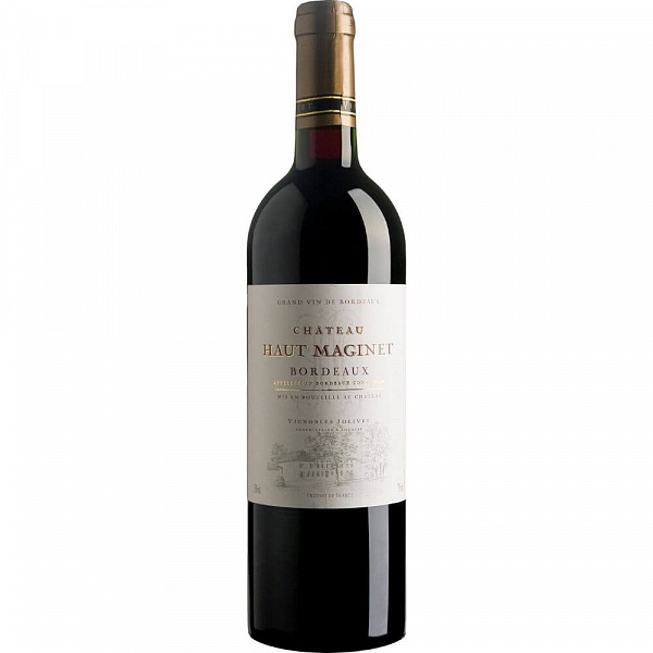Вино Chateau Haut Maginet Rouge 2019 г. 0.75 л