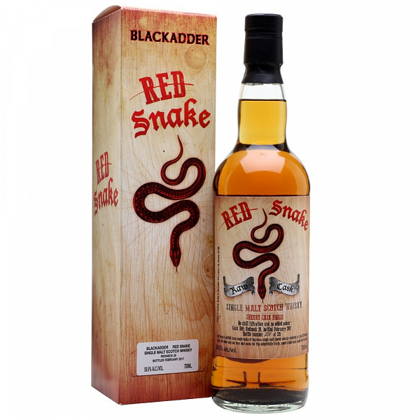 Виски Blackadder Red Snake Single Malt Scotch 0.7 л Gift Box