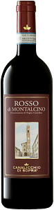 Красное Сухое Вино Rosso di Montalcino Canalicchio di Sopra 2019 г. 0.75 л
