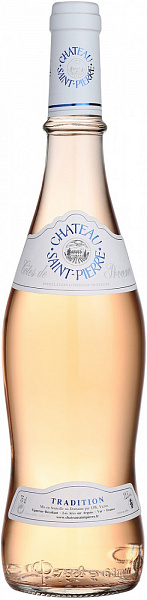 Вино Cotes de Provence AOC Chateau Sainte-Pierre Tradition Rose 2020 г. 0.75 л