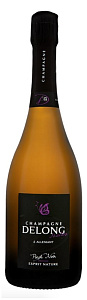 Белое Экстра брют Шампанское Delong Marlene Esprit Nature Pinot Noir Champagne AOC 0.75 л