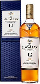 Виски Macallan Double Cask 12 Years Old 0.7 л в подарочной упаковке