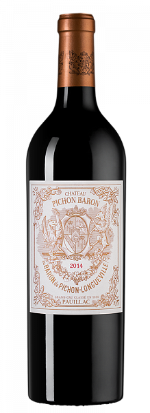 Вино Chateau Pichon-Longueville Baron 2014 г. 0.75 л
