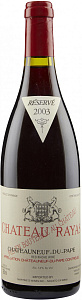 Красное Сухое Вино Chateau Rayas Chateauneuf-du-Pape AOC 2003 г. 0.75 л