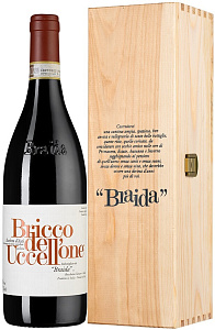 Красное Сухое Вино Bricco dell'Uccellone 2020 г. 0.75 л Gift Box
