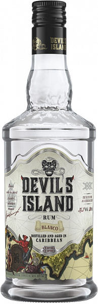 Ром Devil's Island Blanco 0.5 л