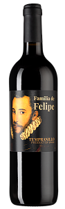Красное Сухое Вино Familia de Felipe Tempranillo 0.75 л
