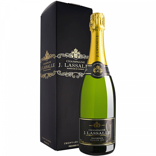 Шампанское J. Lassalle Preference Premier Cru Chigny-Les-Roses Brut 0.75 л Gift Box