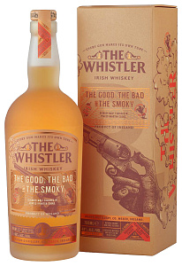 Виски The Whistler The Good The Bad and The Smoky Blended Malt Irish Whiskey 0.7 л Gift Box