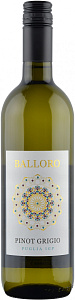 Белое Сухое Вино Balloro Pinot Grigio Puglia IGP 0.75 л