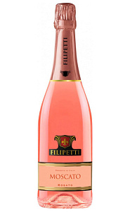 Розовое Сладкое Игристое вино Filipetti Moscato Rosato 0.75 л