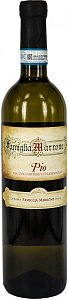 Белое Сухое Вино Famiglia Marrone Pio Da Uve Cortese E Chardonnay DOC 0.75 л