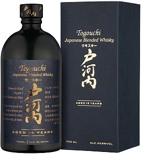Виски Togouchi 15 Years Old 0.7 л Gift Box