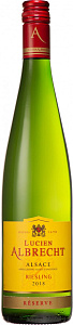 Белое Полусухое Вино Lucien Albrecht Riesling Reserve 0.75 л