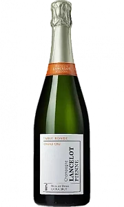 Белое Экстра брют Шампанское Lancelot-Pienne Cuvee de la Table Ronde Blanc de Blancs Grand Cru 0.75 л