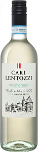 Белое Сухое Вино Cari Lentozzi Pinot Grigio delle Venezie DOC 0.75 л