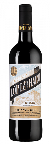 Вино Hacienda Lopez de Haro Crianza 2019 г. 0.75 л