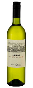 Белое Полусухое Вино Riesling Von den Terrassen 2021 г. 0.75 л