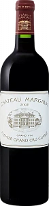 Красное Сухое Вино Chateau Margaux AOC Premier Grand Cru Classe 2009 г. 0.75 л