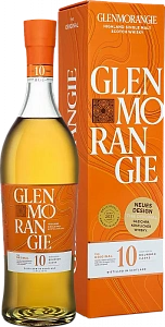 Виски Glenmorangie Original Highland Single Malt Scotch Whisky 10 Years Old 0.7 л в подарочной упаковке