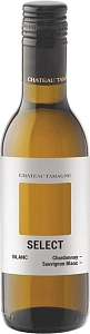 Белое Сухое Вино Chateau Tamagne Select Blanc 0.187 л