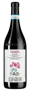Красное Сухое Вино Gavarini Langhe Nebbiolo Elio Grasso 2020 г. 0.75 л