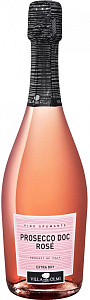 Розовое Экстра драй Игристое вино Villa Degli Olmi Prosecco Rose Extra Dry 0.75 л