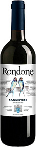 Красное Полусухое Вино Rondone Sangiovese Terre Siciliane IGP 0.75 л