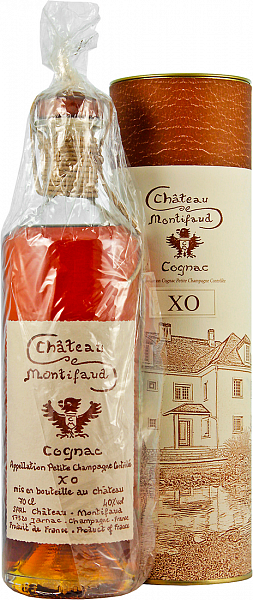 Коньяк Petite Champagne AOC Chateau de Montifaud XO Millenium 0.7 л Gift Box Set 1 Decanter