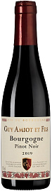 Вино Domaine Amiot Guy et Fils Bourgogne Pinot Noir 2019 г. 0.375 л