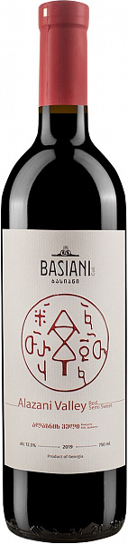 Вино Basiani Alazani Valley Red 0.75 л