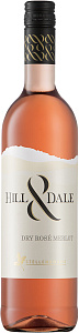 Розовое Сухое Вино Hill & Dale Merlot Dry Rose 0.75 л